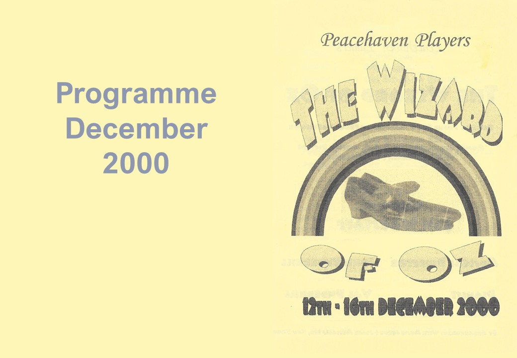 Programme:The wizard of Oz 2000